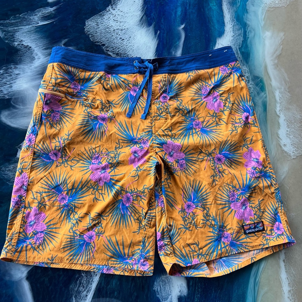 Please Offer NWOT PATAGONIA Men's Sz 40 21.5”Boardshorts Swim SURF Trunks